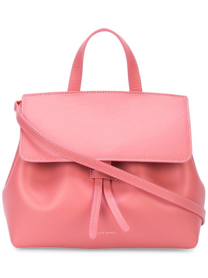 Mansur Gavriel Mini Mini Lady Bag - Pink & Purple