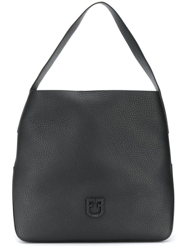 Furla Slouchy Tote - Black