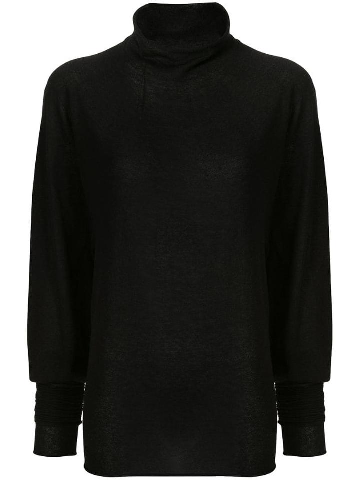 Lemaire Turtleneck Jumper - Black