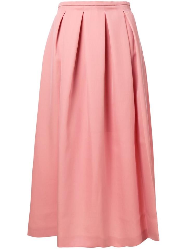 Rochas Pleated Full Skirt