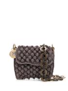 M Missoni Knitted Chain-strap Mini-bag - Purple