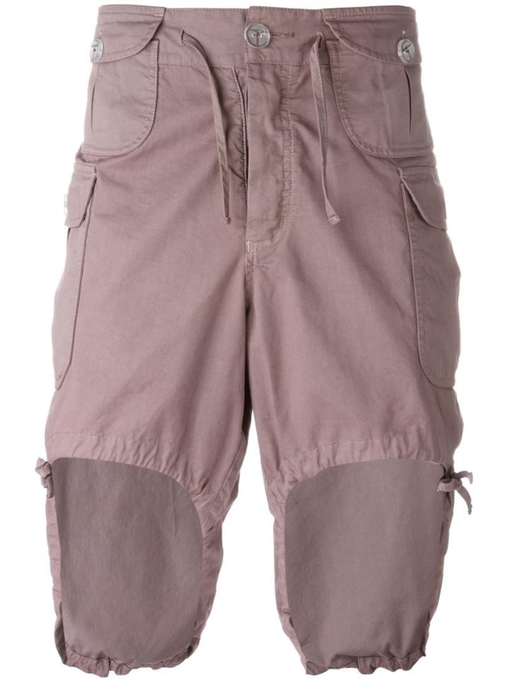 Telfar Cargo Shorts, Adult Unisex, Size: L, Pink/purple, Cotton