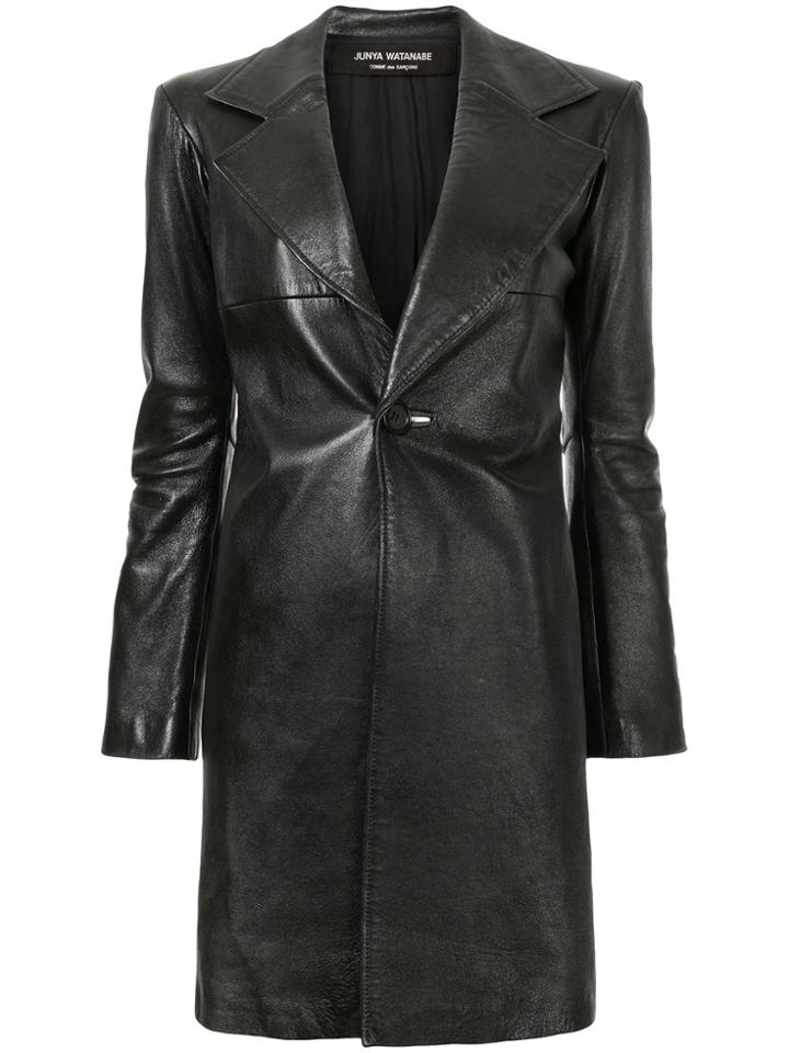 Junya Watanabe Comme Des Garçons Vintage Single Breasted Coat - Black