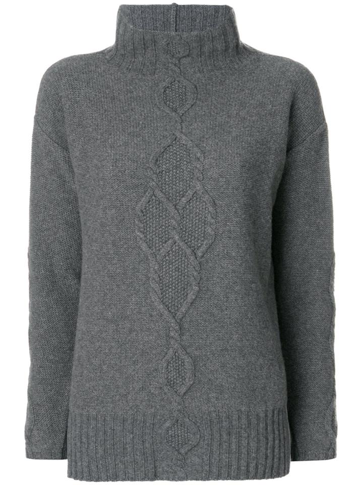 's Max Mara Roll-neck Jumper - Grey
