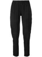 Le Tricot Perugia Straight-leg Trousers - Black