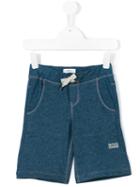Boss Kids - Drawstring Track Shorts - Kids - Cotton/polyester - 5 Yrs, Toddler Boy's, Blue