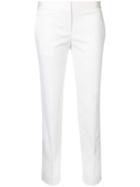 Theory Creased Skinny Trousers - White