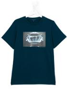 Aston Martin Kids Car Print T-shirt - Blue