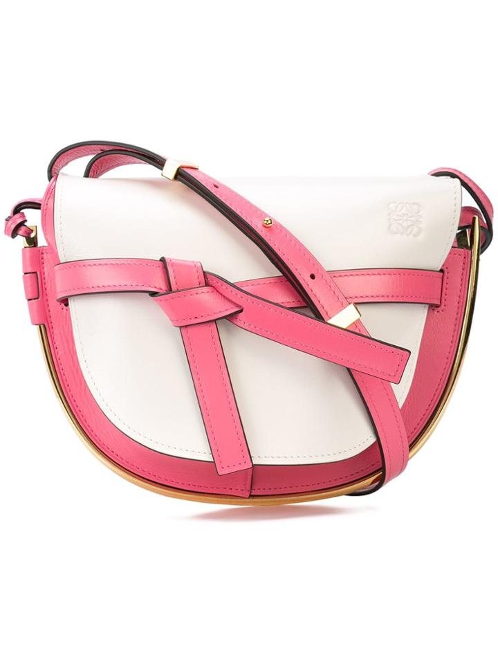 Loewe Gate Small Shoulder Bag - Pink
