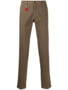 Manuel Ritz Slim-fit Tailored Trousers - Brown