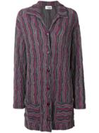 Missoni Vintage Patterned Knitted Jacket - Multicolour