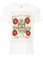 Kent & Curwen Rose And Crown Patch T-shirt - White