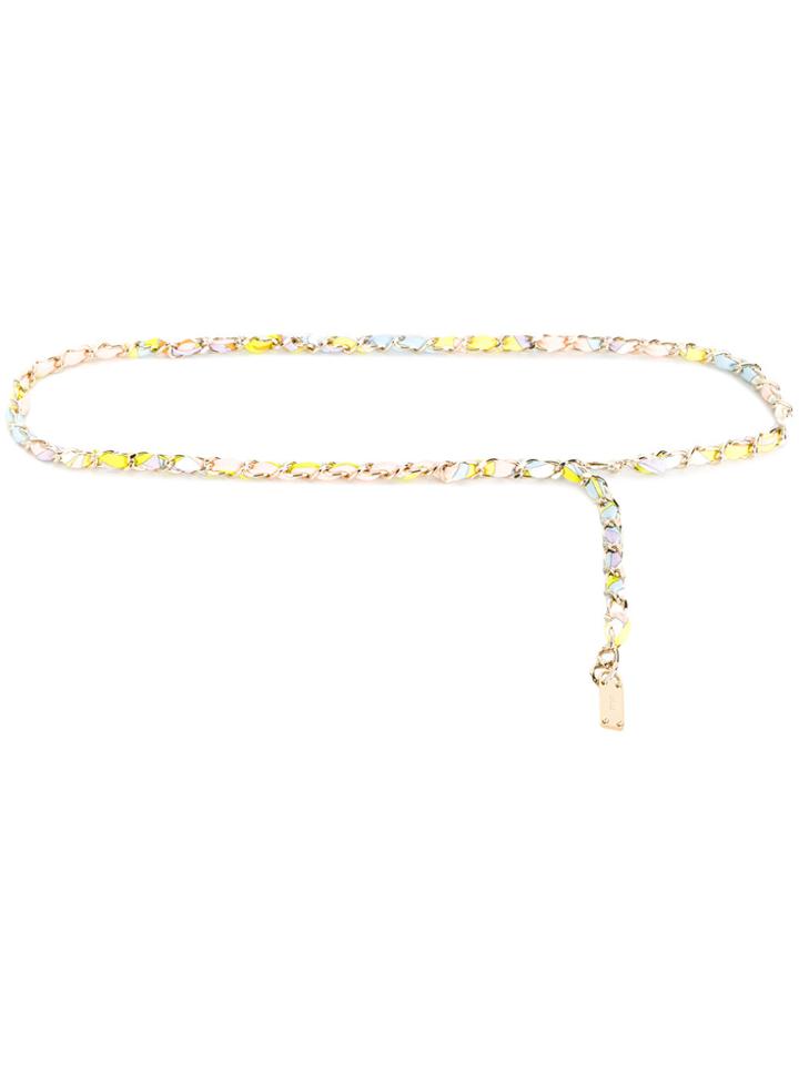 Emilio Pucci Chain Belt - Metallic