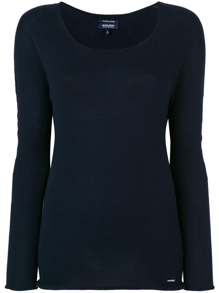 Woolrich Longsleeved T-shirt - Blue