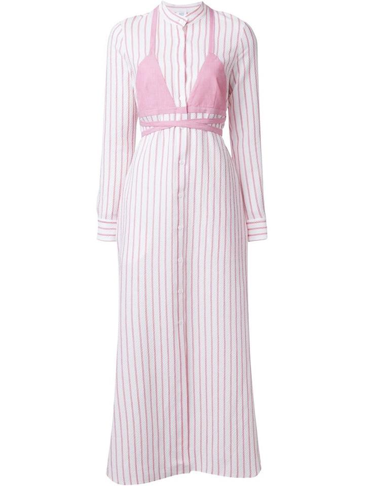 Rosie Assoulin Striped Maxi Dress