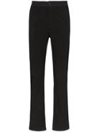 Cp Company Loose-fit Straight-leg Cotton Blend Trousers - Black