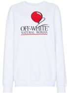 Off-white Natural Woman Slogan Sweatshirt