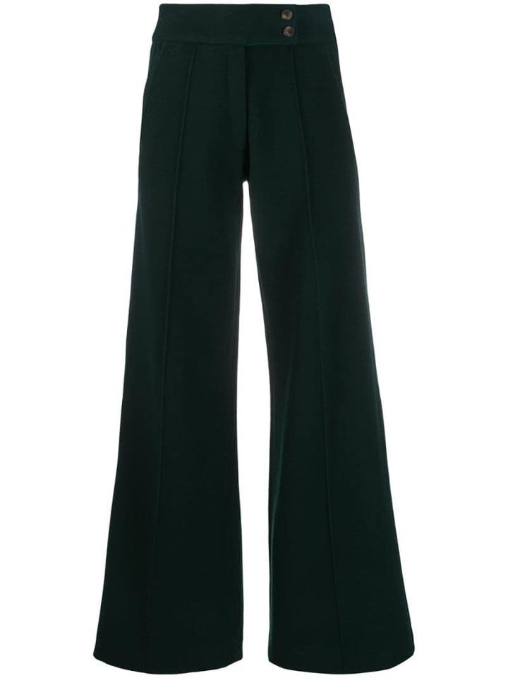 Société Anonyme Pauline Wide-leg Trousers - Green