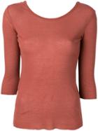 Transit Classic Fitted Top - Brown