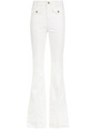 Nk Flared Jeans Trousers - White