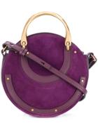 Chloé Small Pixie Shoulder Bag - Pink & Purple
