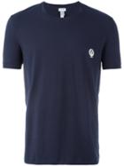 Dolce & Gabbana Underwear Round Neck T-shirt, Men's, Size: Large, Blue, Cotton/spandex/elastane