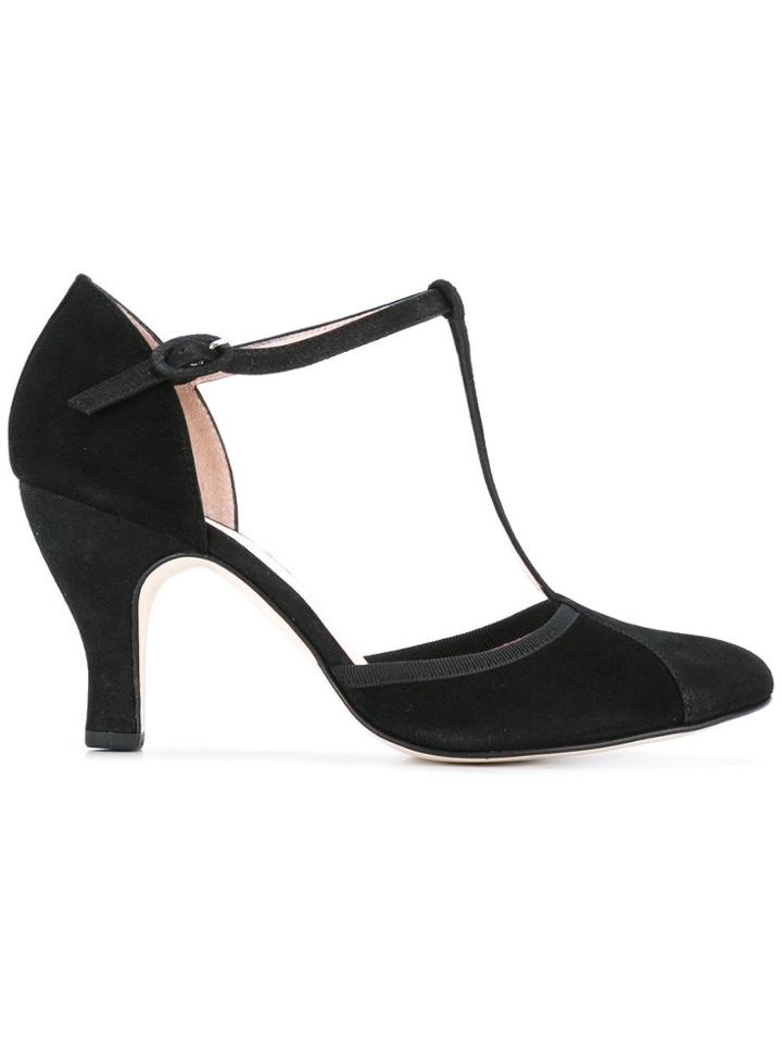 Repetto T-bar Pumps - Black