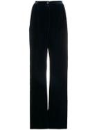 In The Mood For Love Adkins Velvet Trousers - Blue