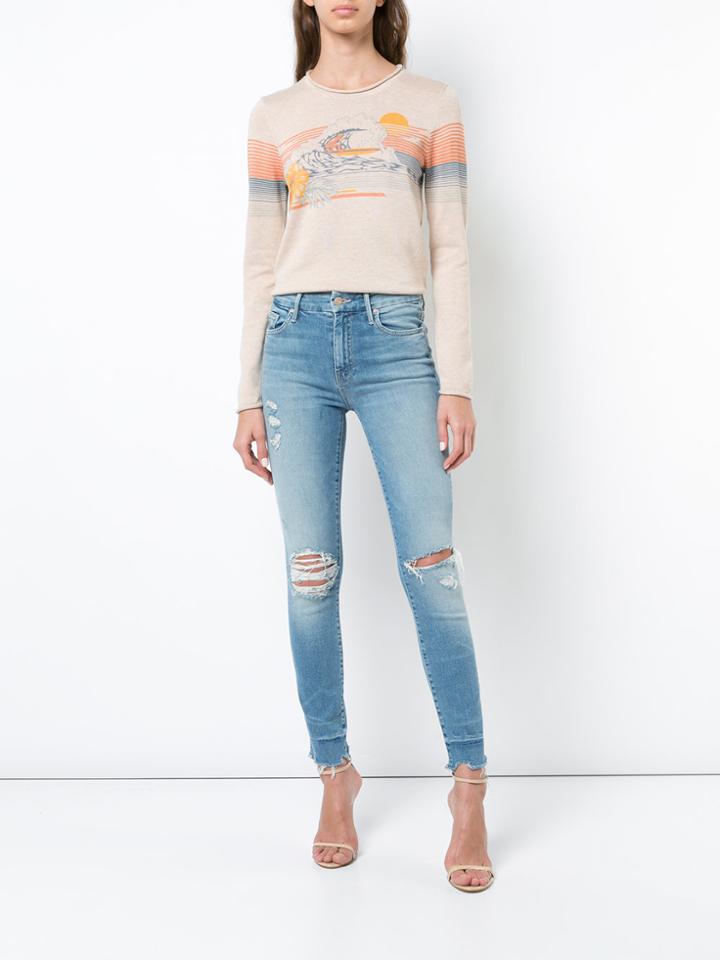 Mother The Itty Bitty Jumper - Nude & Neutrals