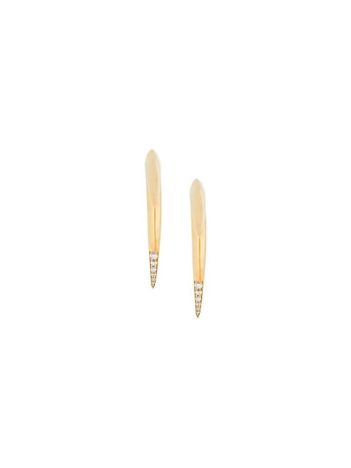 Shaun Leane 'signature Tusk' Diamond Earrings, Women's, Metallic