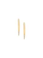 Shaun Leane 'signature Tusk' Diamond Earrings, Women's, Metallic