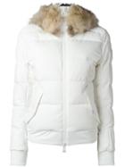 Rossignol 'ariane' Puffer Jacket, Women's, Size: Medium, White, Polyamide/spandex/elastane/feather Down/feather