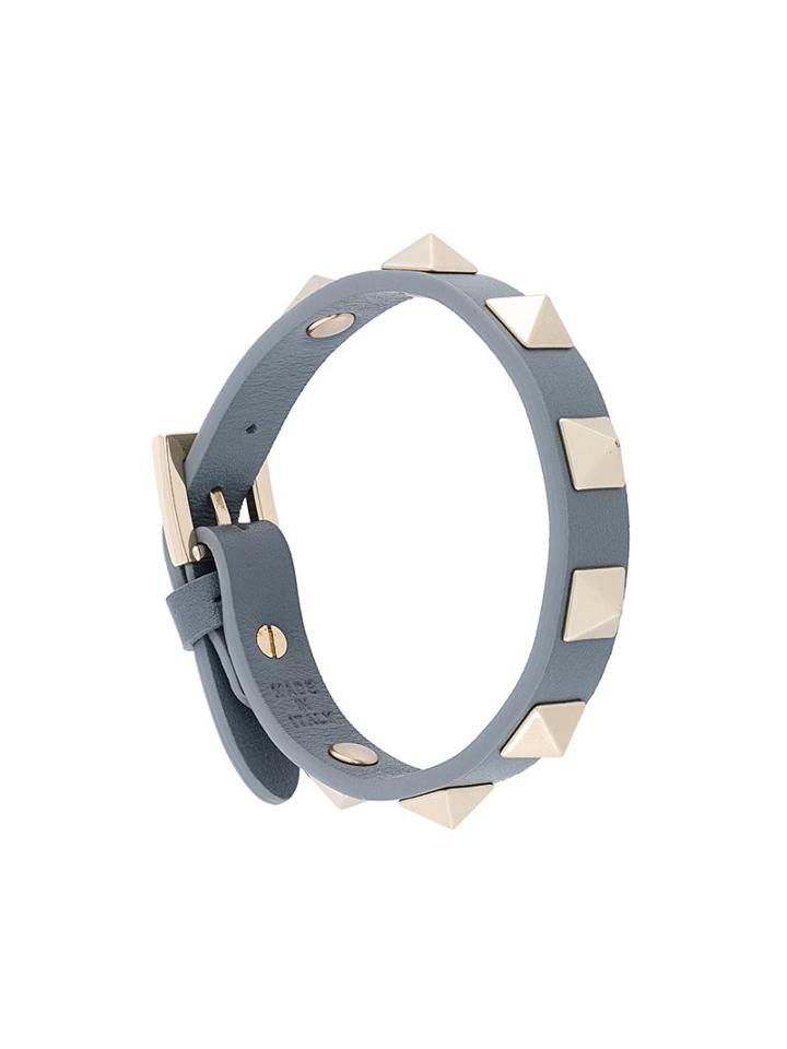 Valentino 'rockstud' Bracelet, Women's, Grey