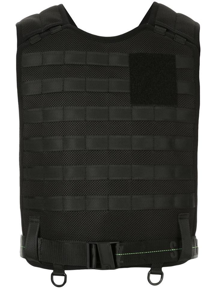 Sankuanz Industrial Style Gilet - Black