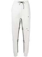 Tom Ford Drawstring Fitted Trousers - White