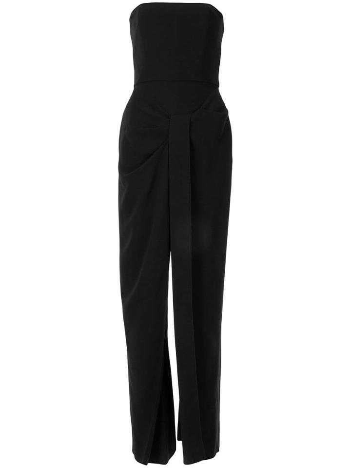 Roland Mouret Monaco Strapless Jumpsuit - Black
