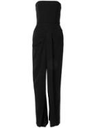 Roland Mouret Monaco Strapless Jumpsuit - Black