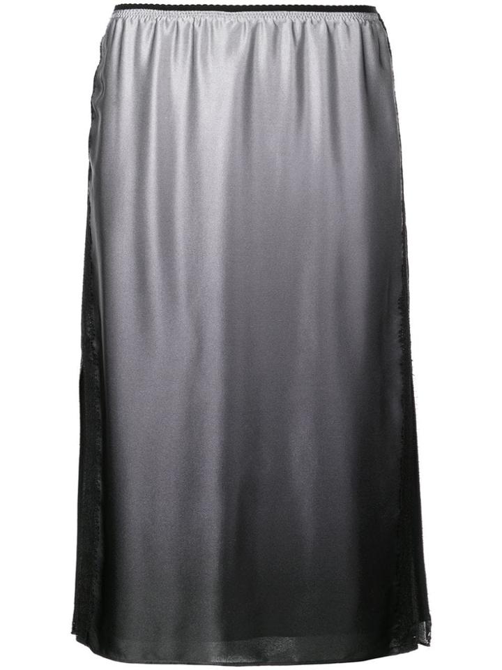 Jason Wu Lace-detail Midi Skirt - Grey