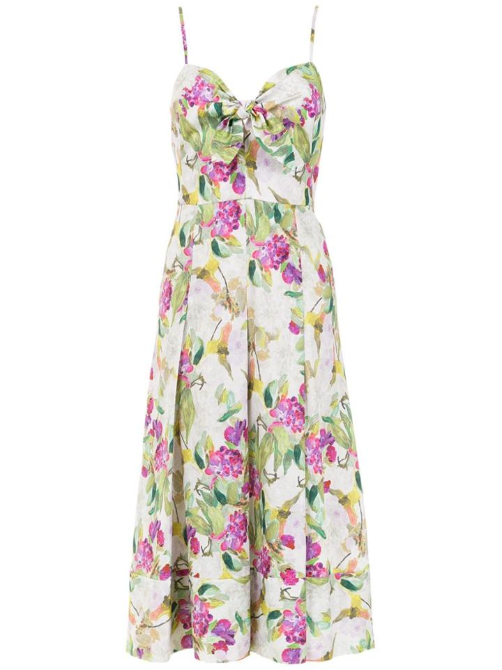 Andrea Marques Laço Midi Dress - Nude & Neutrals