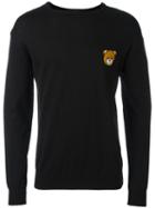 Moschino Bear Jumper, Men's, Size: 48, Black, Cotton