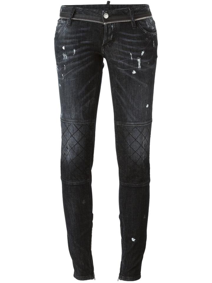 Dsquared2 'skinny' Jeans, Women's, Size: 38, Black, Cotton/spandex/elastane