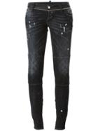 Dsquared2 'skinny' Jeans, Women's, Size: 38, Black, Cotton/spandex/elastane