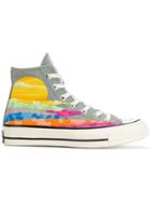 Converse Printed Hi-tops - Multicolour