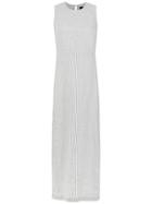Osklen Long Linen Dress - Blue