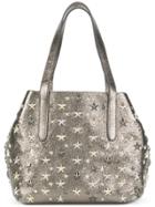Jimmy Choo Star Studded Tote - Grey