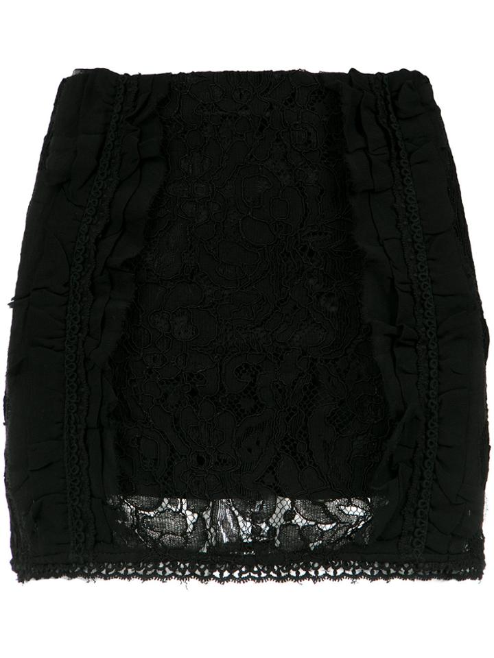 Andrea Bogosian Lace Skorts - Black