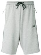 Tech Sports Shorts - Men - Nylon/polyester/spandex/elastane - L, Grey, Nylon/polyester/spandex/elastane, New Balance