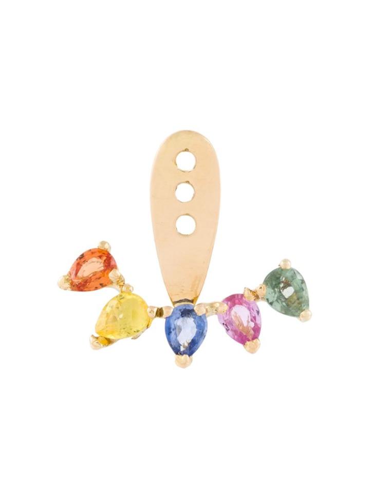 Yvonne Léon 'dessous Rainbow' Earring, Women's, Sapphire
