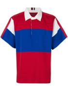 Tommy Hilfiger Oversized Rugby Polo - Red
