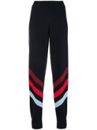 Chinti & Parker Stripe Detail Track Pants - Blue